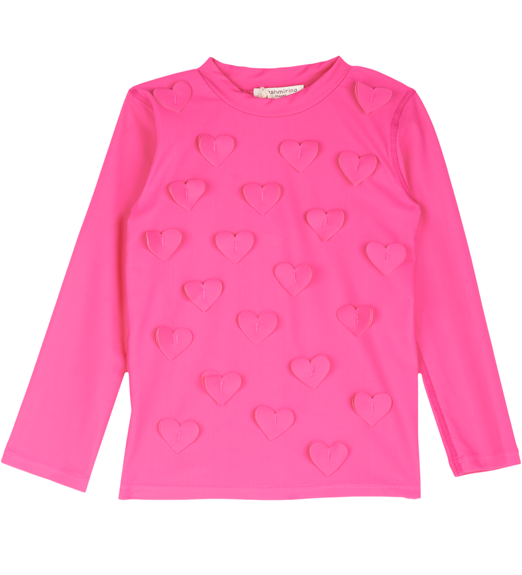 Girl - Rash Vest With Heart Applique