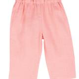 Baby Girl - Daphne 100% Linen Pull-On Trousers