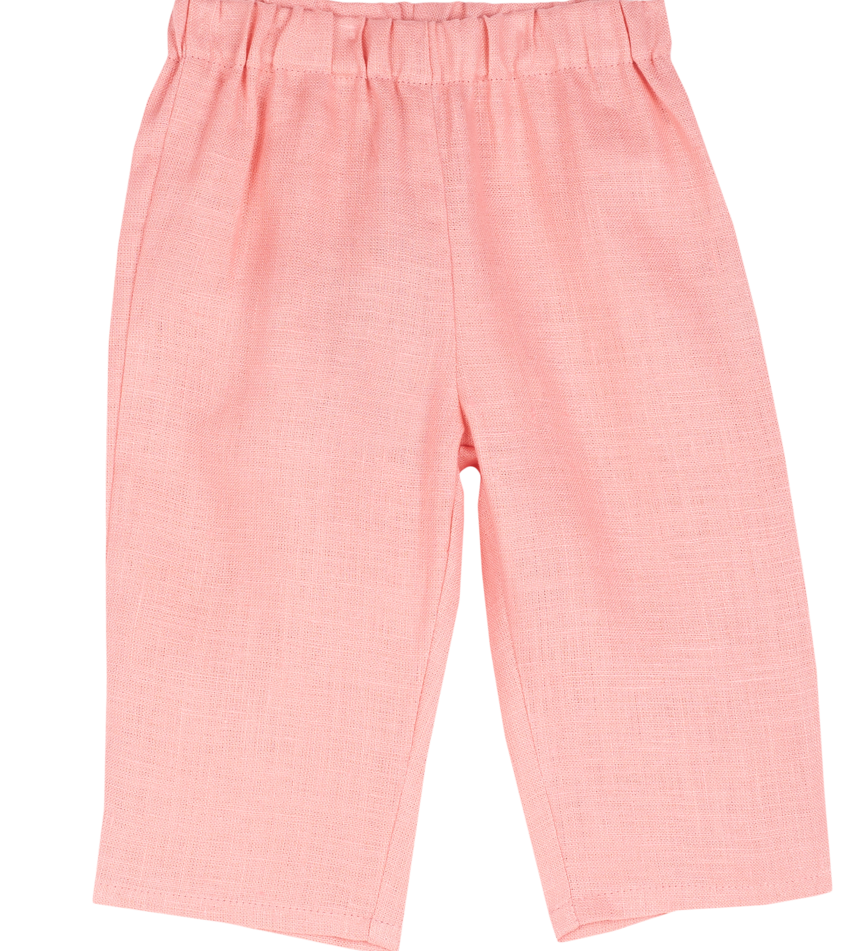 Baby Girl - Daphne 100% Linen Pull-On Trousers