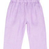 Baby Girl - Daphne 100% Linen Pull-On Trousers