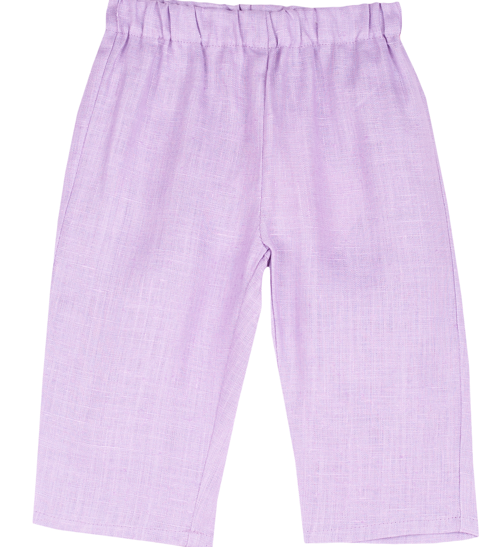 Baby Girl - Daphne 100% Linen Pull-On Trousers
