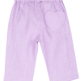 Baby Girl - Daphne 100% Linen Pull-On Trousers