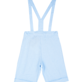 Boy - Philip 100% Linen Shorts With Braces
