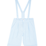 Boy - Philip 100% Linen Shorts With Braces