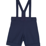 Baby Boy - Philip Linen-Cotton Blend Shorts with Braces