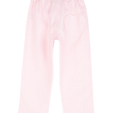 Girl - Daphne 100% Linen Pull-On Trousers With Heart Back Pocket