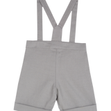 Baby Boy - Philip Linen-Cotton Blend Shorts with Braces