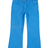 Girl - Flared Cotton Jeans – Classic Comfort