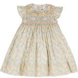 Baby Girl - Yvette Hand-Smocked Floral Dress - A Work of Art in Bloom