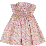 Baby Girl - Yvette Hand-Smocked Floral Dress - A Work of Art in Bloom