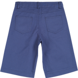 Boy - Nathan 100% Cotton Shorts With Wide Hem