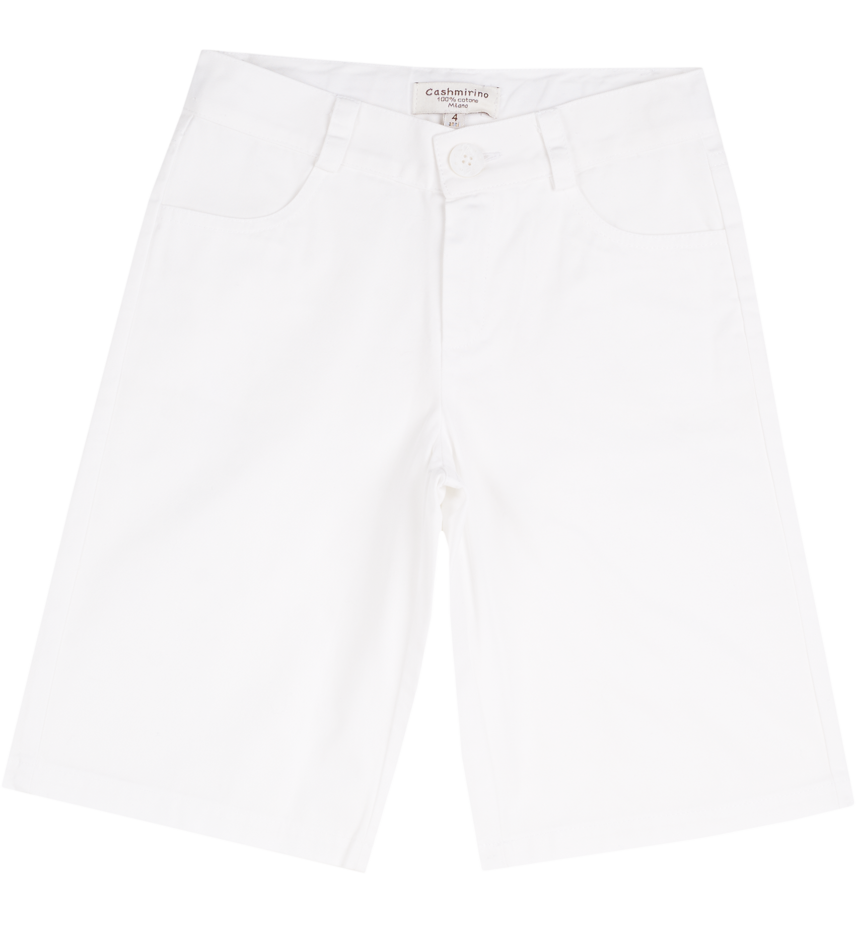 Boy - Nathan 100% Cotton Shorts with Wide Hem