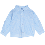 Baby Boy - Davide 100% Cotton Classic Shirt in Nature Prints