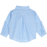 Baby Boy - Davide 100% Cotton Classic Shirt in Nature Prints