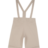Boy - Oscar 100% Cotton Bermuda Shorts With Braces