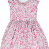 Baby Girl - Sunshine Hand Embroidered Cotton Knee Length Dress
