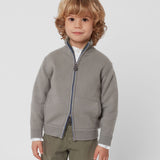 Boy - Mattia 100% Cashmere Cardigan with Double-Ended Zip
