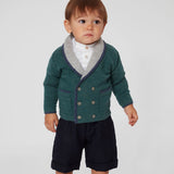 Baby Boy - Nat 100% Cashmere Double Breasted Blazer