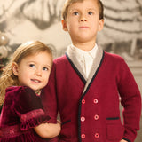 Boy - Nat 100% Cashmere Double Breasted V-Neck Blazer