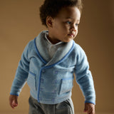 Baby Boy - Nat 100% Cashmere Double Breasted Blazer