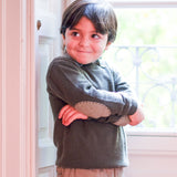 Boy - Nico Classic Crew Neck Jumper in 100% Lightweight Cashmere