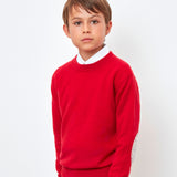 Teen Boy - Nico 100% Cashmere Crew Neck Jumper