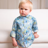 Baby Boy - Oliver 100% Cotton Classic Collar Shirt with Playtime Prints