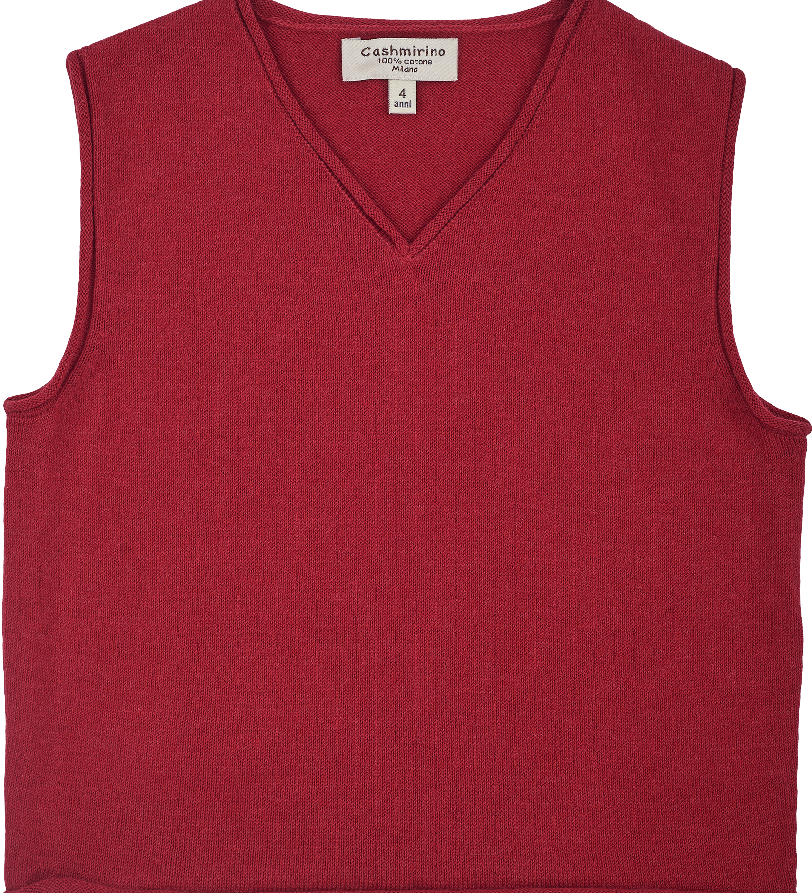 Baby Boy - Cotton V-Neck Slipover