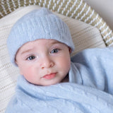 Baby Boy - Peyton 100% Cashmere Cable knit Hat