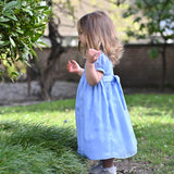 Girl - Rosina Hand-Embroidered Silk Chiffon Dress