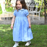 Girl - Rosina Hand-Embroidered Silk Chiffon Dress