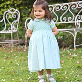 Girl - Rosina Hand-Embroidered Silk Chiffon Dress