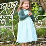 Girl - Rosina Hand-Embroidered Silk Chiffon Dress