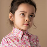 Girl - Sibilla Liberty Print Cotton Blouse