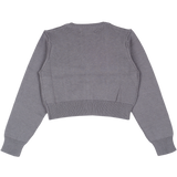 Cropped cardigan, Grey