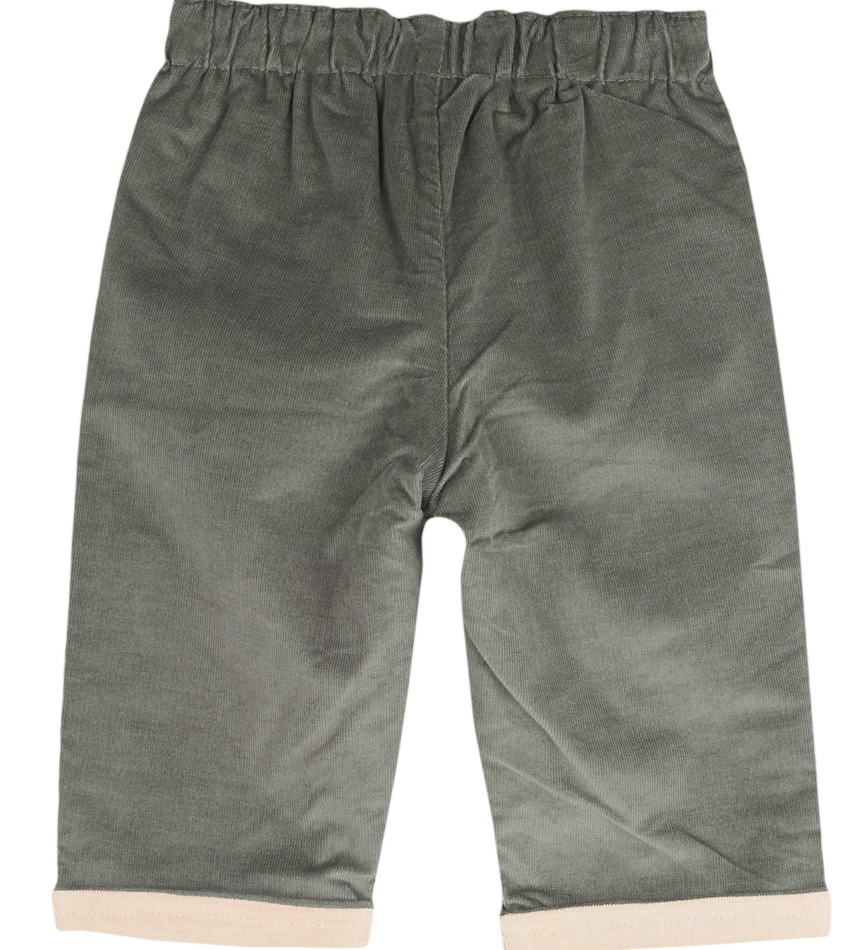 Baby Unisex - Zephy Reversible Corduroy Trousers – 100% Cotton with Contrast Cuffs