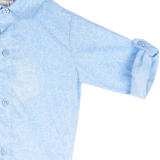 Baby Boy - Davide 100% Cotton Classic Shirt in Nature Prints