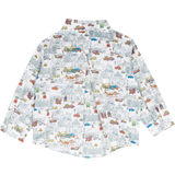 Baby Boy - Davide 100% Cotton Classic Shirt in Playtime Prints
