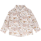 Baby Boy - Davide 100% Cotton Classic Shirt in Playtime Prints