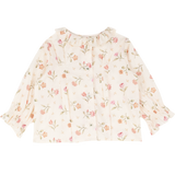 Baby Girl - Callie 100% Cotton Blouse with Pleats in Floral Prints
