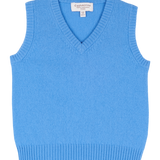 Baby Boy - LMGILV167 100% Cashmere Sleeveless Cardigan