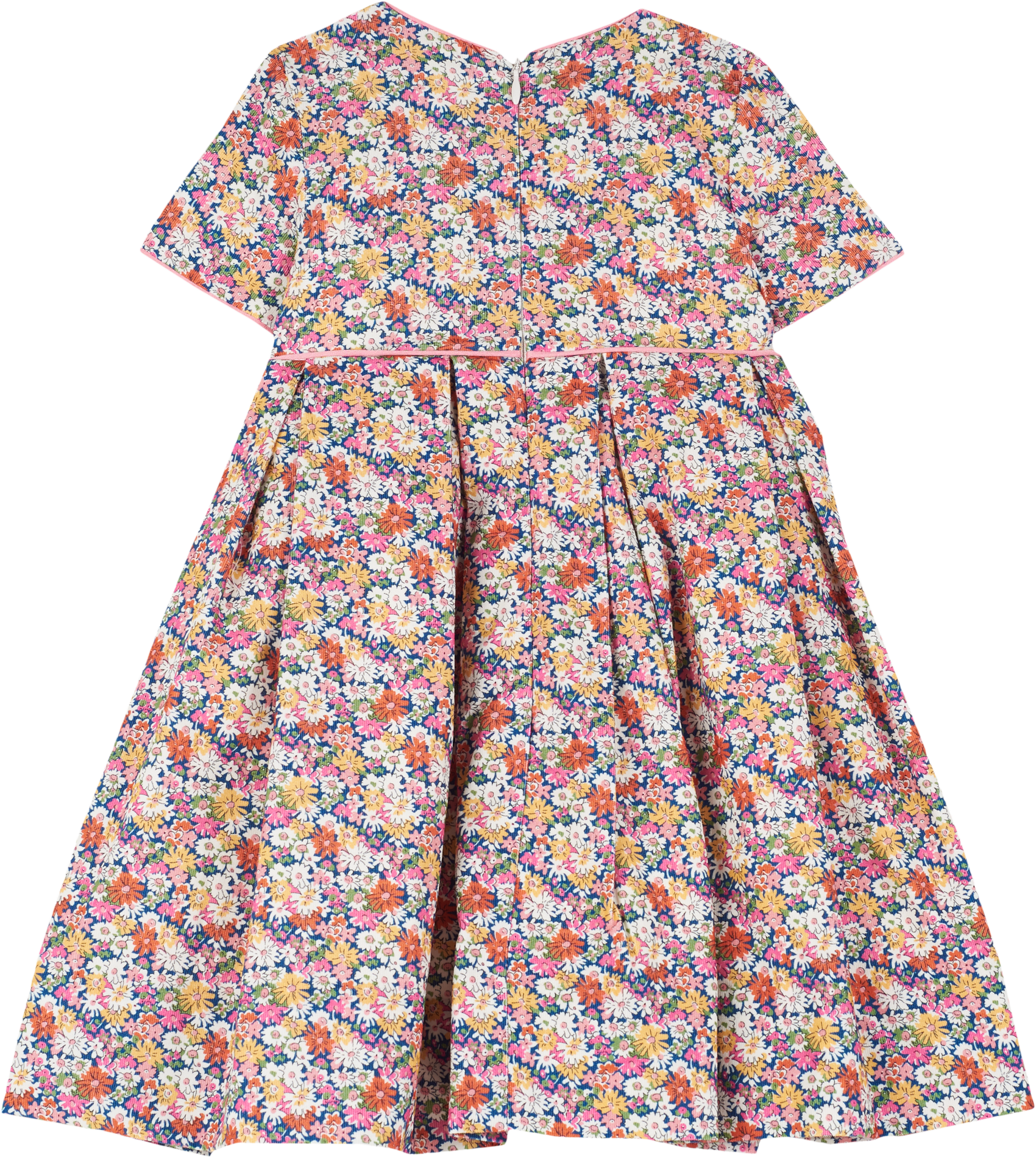 Cashmirino Vintage Daisies Girl liberty printed midi dress