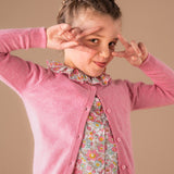 Girl - Sofi Colourful Cashmere Everyday Cardigan 2 to 6 Years