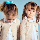 Girl - Sofi 100% Cashmere Everyday Cardigan 2 to 6 Years in Neutral Colours