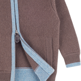 Baby Boy - Jorge 100% Cashmere High Neck Cardigan
