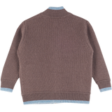 Baby Boy - Jorge 100% Cashmere High Neck Cardigan