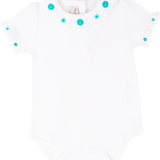 Baby Girl - Meggy 100% Cotton Short Sleeve Bodysuit