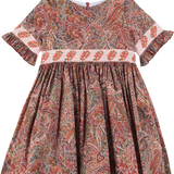 Girl - Lucille Cotton Knee Length Dress