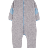 Baby Boy - Mitchell Cashmere Romper with Plane Intarsia