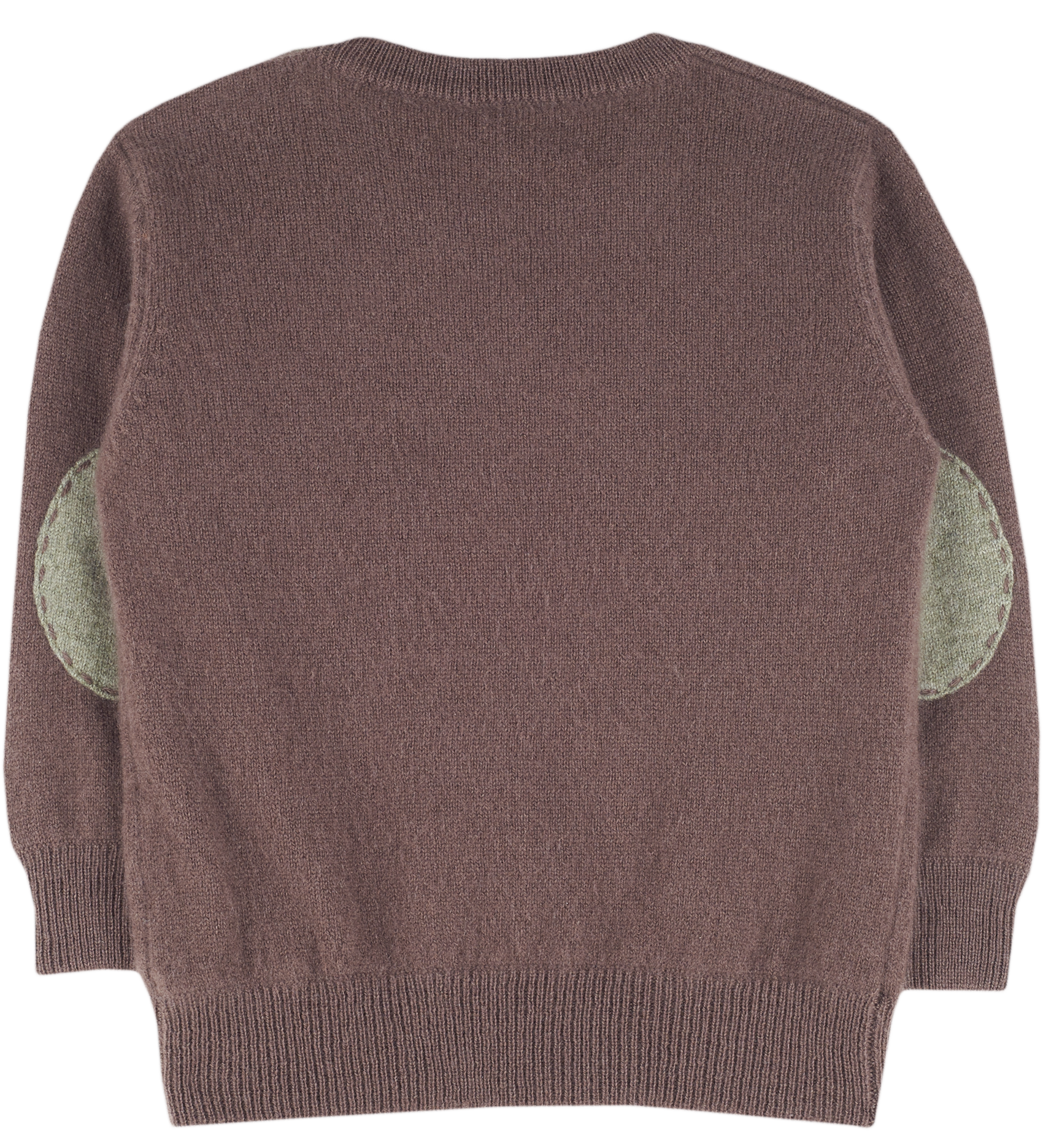 Baby Boy - Nico Jumper – 100% Lightweight Cashmere with Elbow Patches